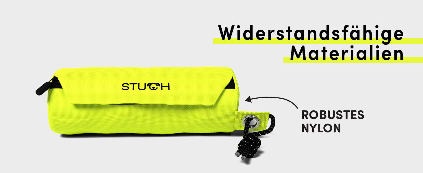 Futterdummys aus widerstandsfähige Materialien. 100% Nylongewebe.