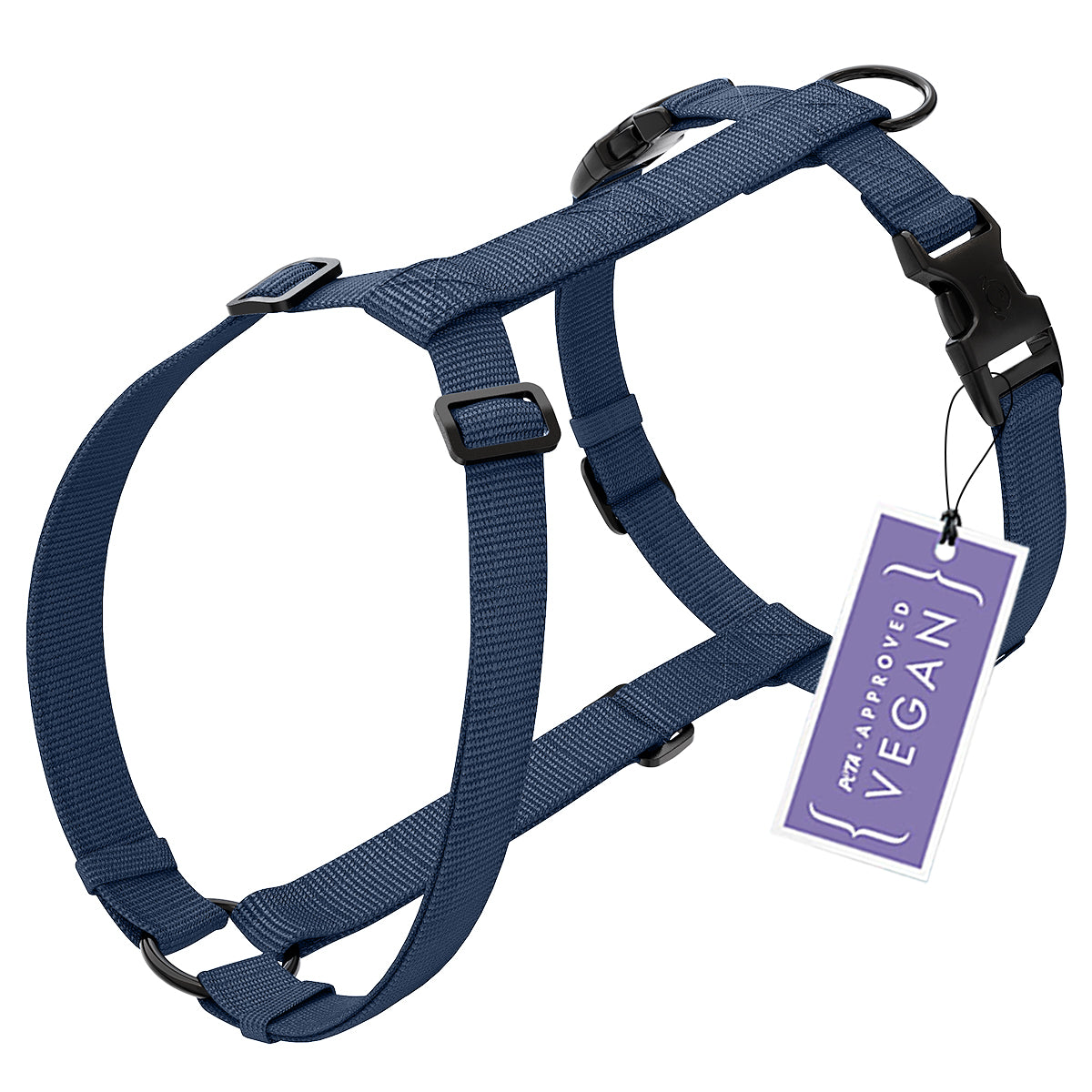 Hundegeschirr Vegan PureControl Dunkelblau