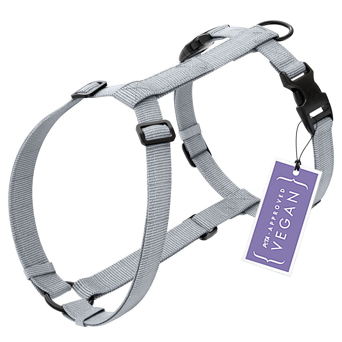 Hundegeschirr Vegan PureControl Grau
