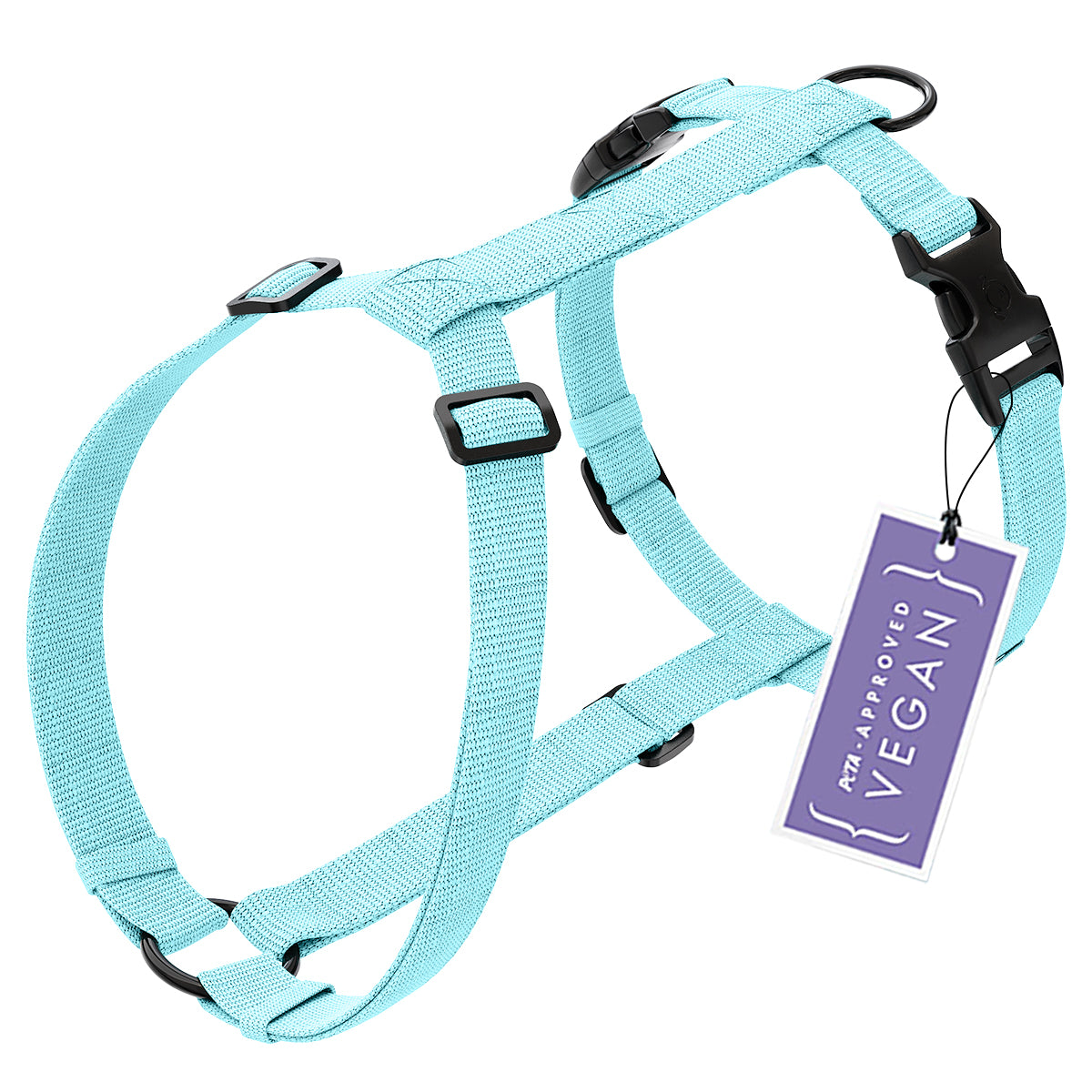 Hundegeschirr Vegan PureControl Hellblau