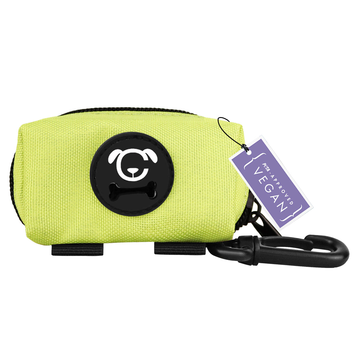 Kotbeuteltasche in der Farbe Lime Gelb.