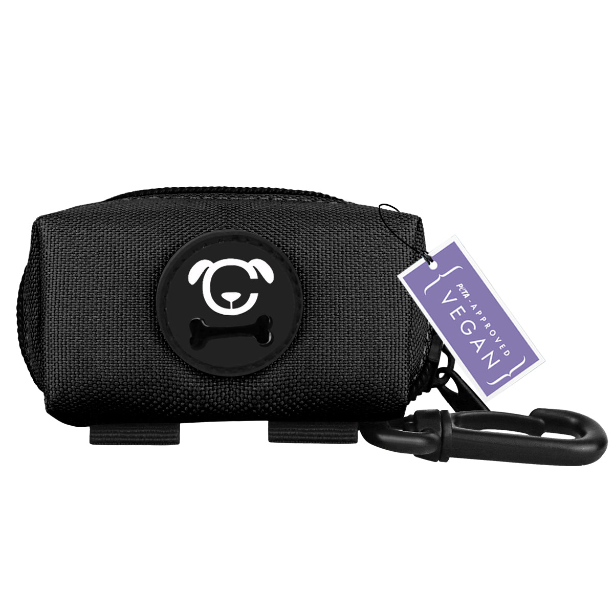 Kotbeutelspender in einem klassischem Schwarz.