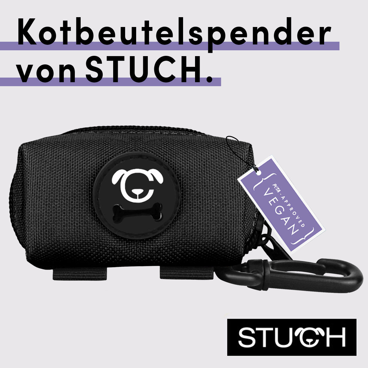 Kotbeuteltaschen in Schwarz